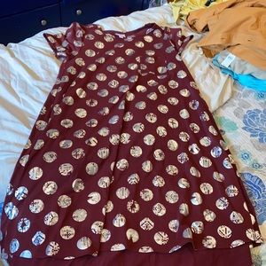 Lularoe M Carly Holiday